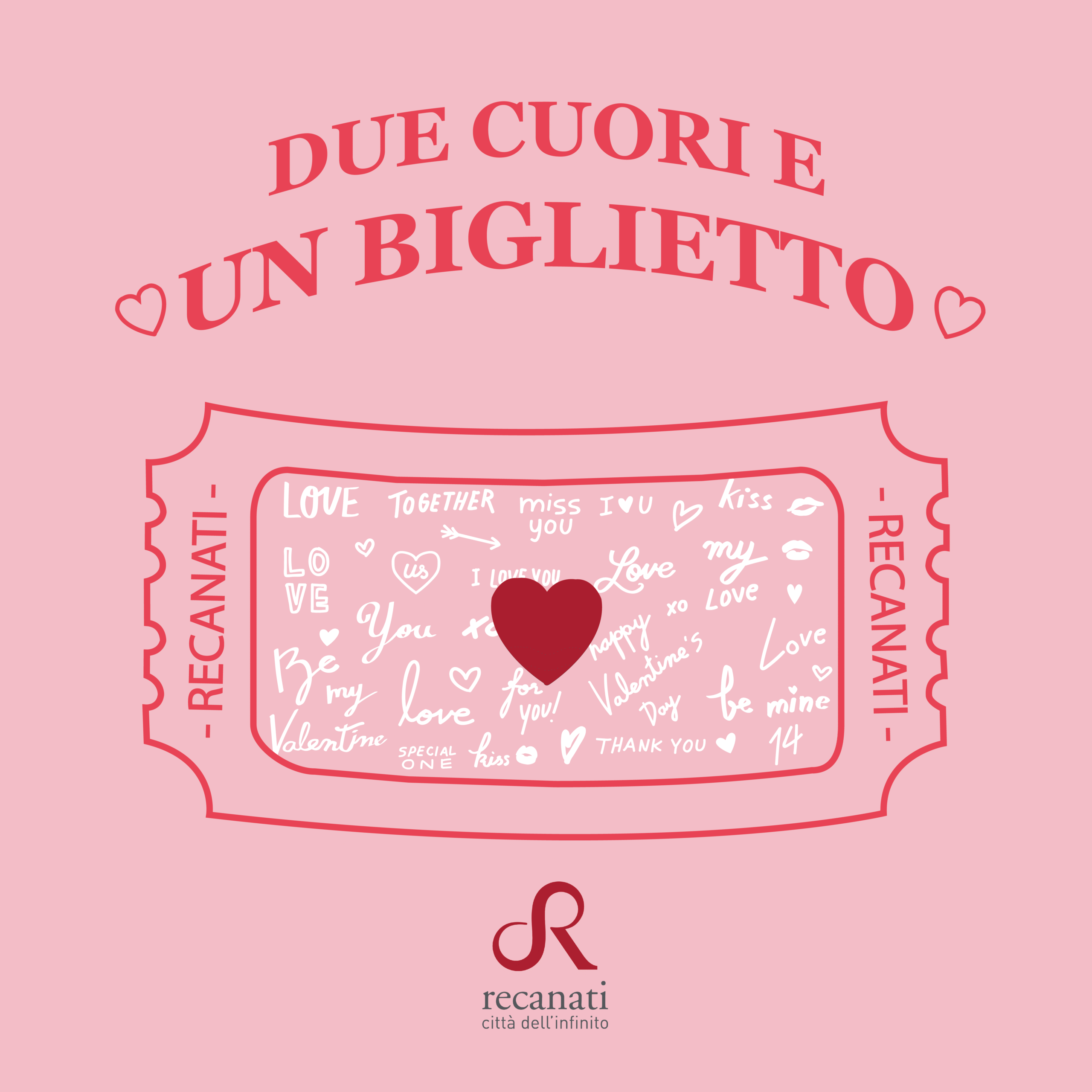 DUE CUORI E UN BIGLIETTO