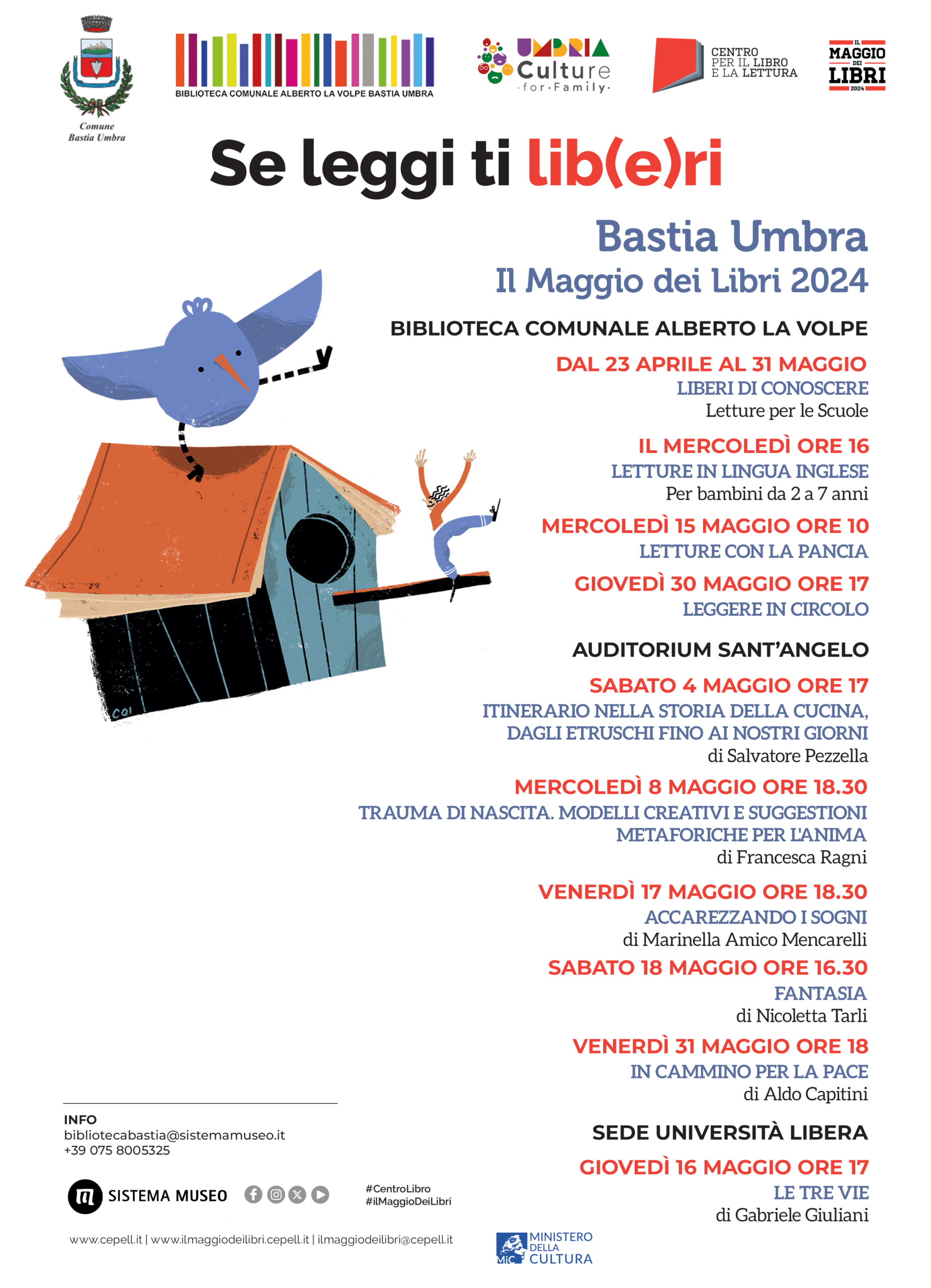 IL MAGGIO DEI LIBRI | Biblioteca Comunale Bastia Umbra