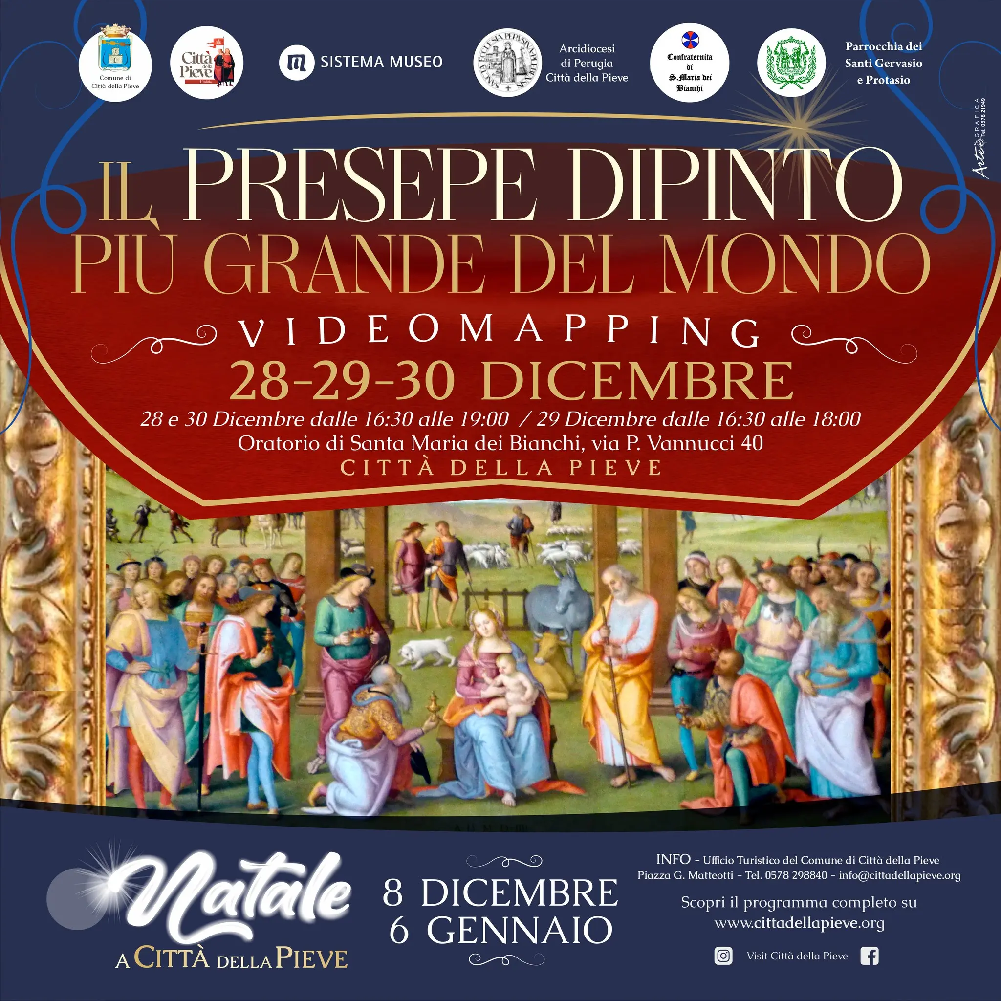 IL PRESEPE DIPINTO PIÙ GRANDE DEL MONDO