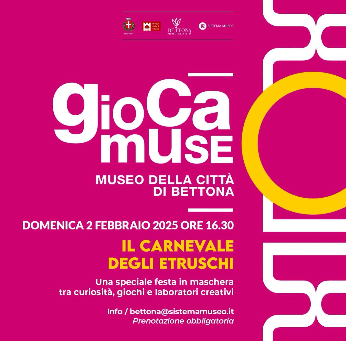IL CARNEVALE DEGLI ETRUSCHI / GIOCAMUSEO