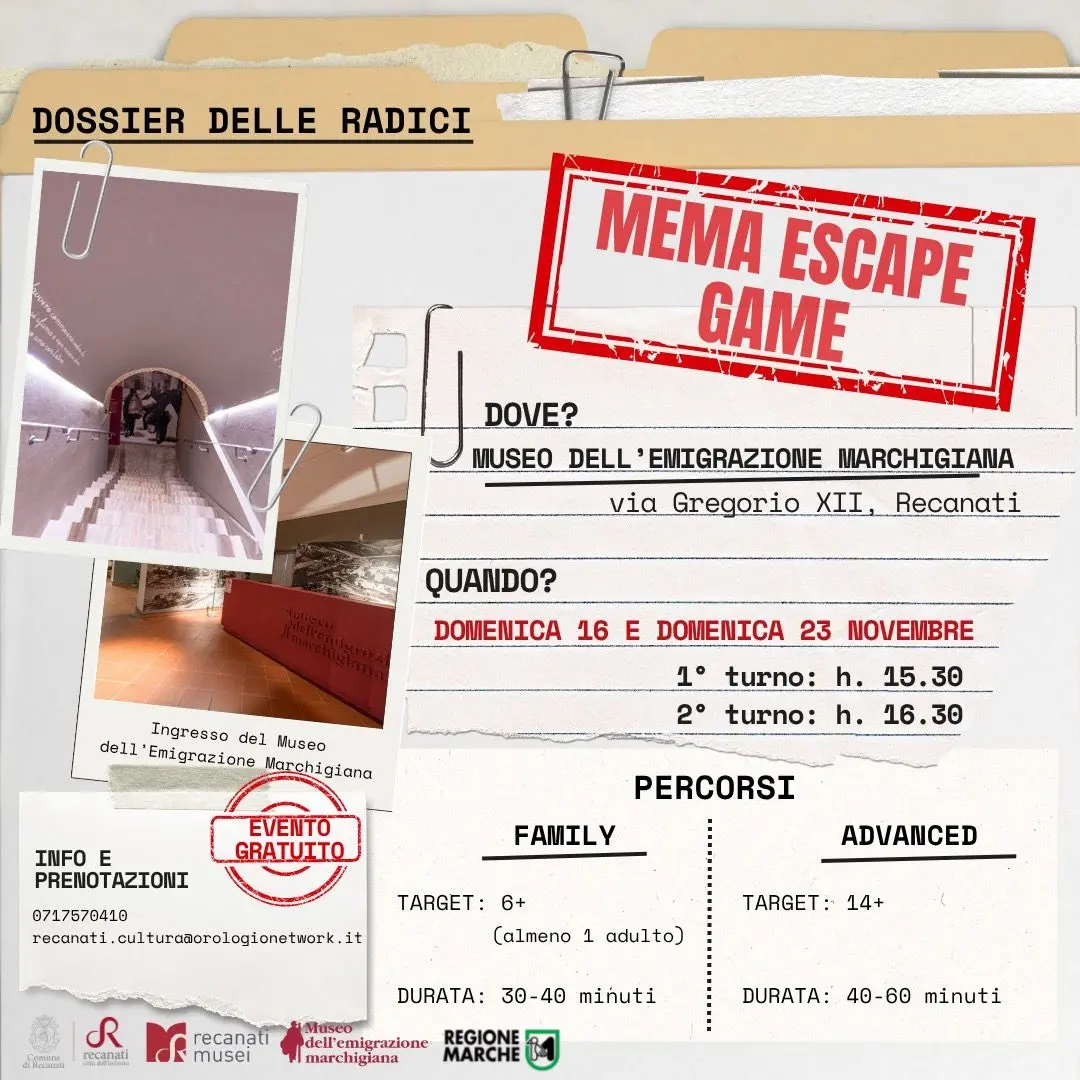RECANATI / ESCAPE ROOM
