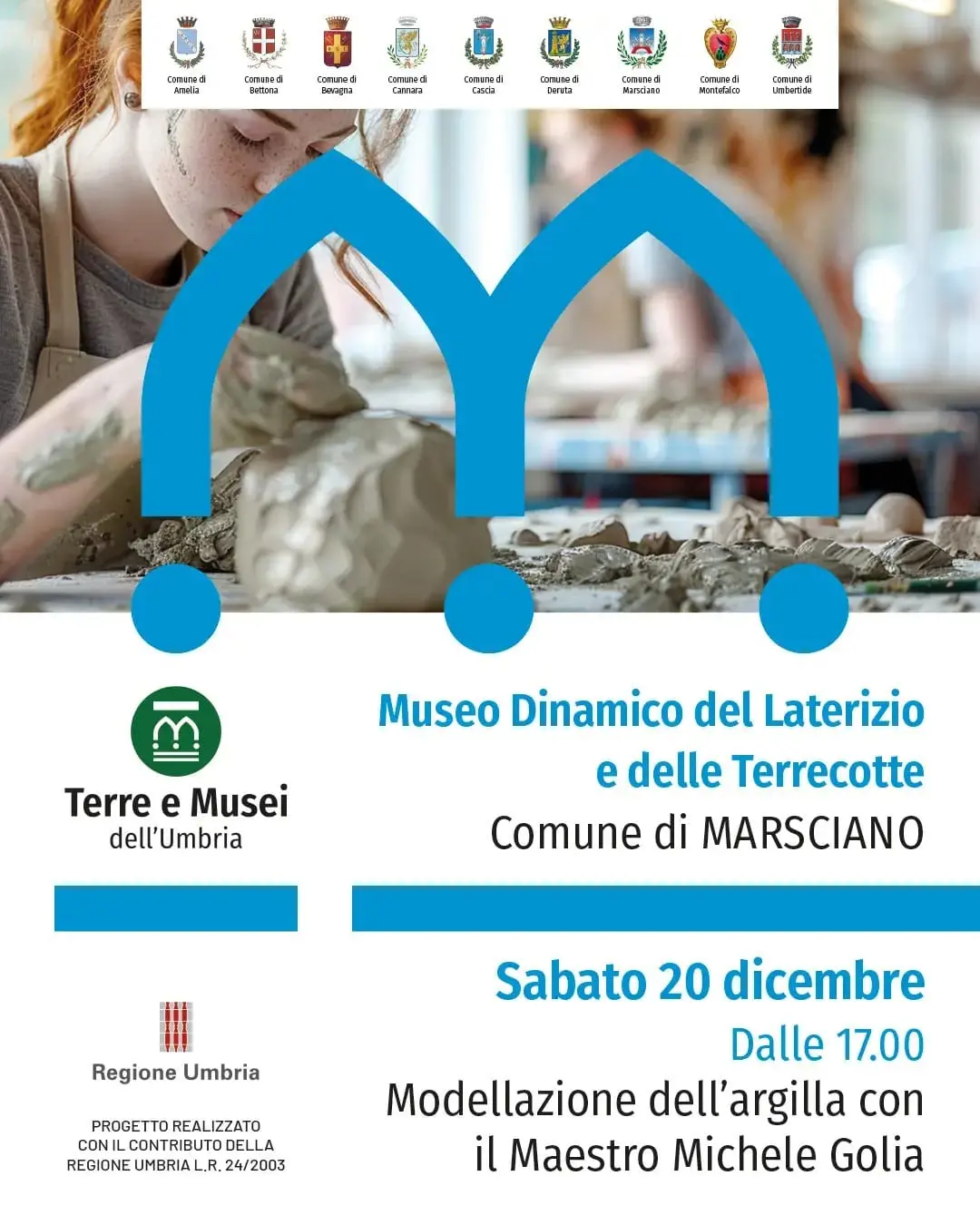 MARSCIANO / Laboratorio gratuito di modellazione dell’Argilla