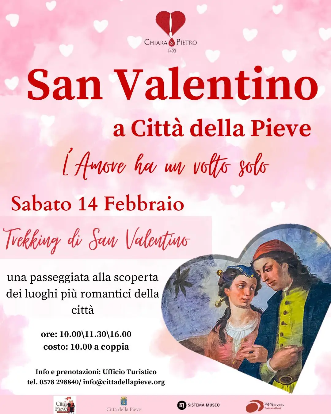 CITTA’ DELLA PIEVE / TREKKING DI SAN VALENTINO